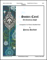 Sussex Carol Handbell sheet music cover